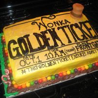 The Golden Ticket Disaster after disaster...I was glad this thing even ended up in one piece!