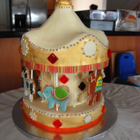 Caroussel Marry-go-round with cookie animals