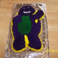 Barney Cake 