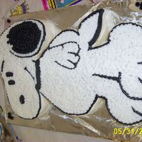Snoopy Cake 