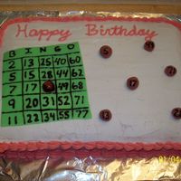 Bingo Cake 
