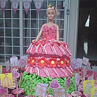 Princess Cake birthday cake for my daughter