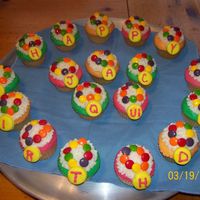 Necklace Cupcakes I made these for a friends daughter's 8th birthday. She is having her party at a bead/jewelry making shop. This was my first attempt...