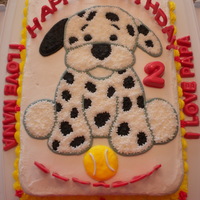 All Buttercream Icing With Chocolate Letters 