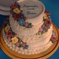 Wedding Shower Please pardon this cake. It was one of my first, long before I went to cake school. I'm adding it as an example of a variety of royal...
