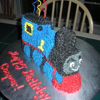Thomas The Train I made this for my grandson's third birthday.