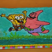 Spongebob And Patrick SpongeBob and Patrick cake for fun. FBCT.