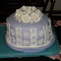 Fondant And Gumpaste Finale This was my Wilton Fondant and Gumpaste Finale Cake. It got a little banged up on the way home. Chocolate cake with Toba Garrett's...