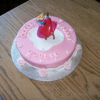 Aurora Maderia cake covered with Sugarpaste[fondant]