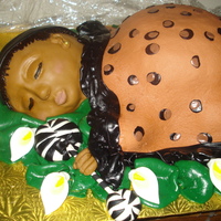 Queen Of The Jungle Baby Theme vanilla with white chocolate tfl