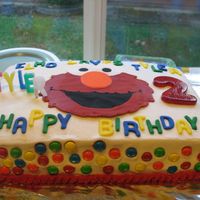 2Nd Birthday Cake I got this idea from another cake on this site (I'm sorry, I don't remember her name). This was for my son's 2nd birthday...