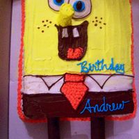 Sponge Bob Birthday Cake 