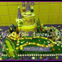 Candyland Thsi was my vision of candyland. This was for a sweet sixteen celebration.