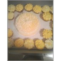 Easter Cake And Cupcakes I made these for an easter scavenger hunt at my complex. Fudge marble with indydebi's frosting. Thnks Deb!!! I ate like 3 of them I...