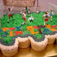 Jin Liang All vanilla butter cupcakes frosted with citrus flavoured butter cream.