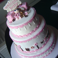 Pink Baby Shower Thanks to xpangxiong for the awesome inspiration. Actually, I tried to duplicate it with a little alteration to the characters on top. My...