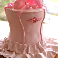 Camryn's Ballet Cake I wanted to do a ballet cake for my daughter's 9th birthday. I loved Margery's ballerina cake, so I tried to make it somewhat...