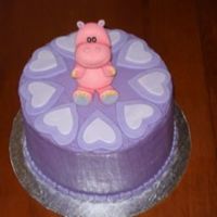 Samantha's Girly Hippo This is the second birthday cake that I've made since I decided to make birthday cakes for my 3 kids. My son who has the next birthday...