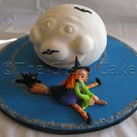 Witch & Moon Fun Halloween I did this one for my two boys. It is from Debbie Brown's book, and my oldest son thought the moon was hilarious. So here it is. The...