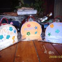 Mom's Purses made these for mothers day..my step son helped and made one for his mom