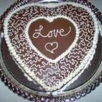 Valentine Cake This was sour cream pound cake with chocolate frosting. It was one of the easiest cakes I've decorated. I was very pleased with the...