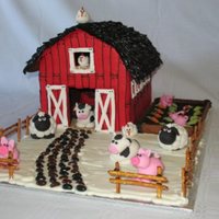 Gingerbarn! For the last couple years my mom and I have had a "friendly" gingerbread house competition, the judges being my nephews (ages 4 &...