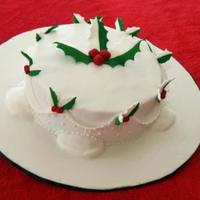 Holly Cake My very first holiday cake. I've only been decorating cakes approximately 3 months. I am very amateur and very happy to receive...