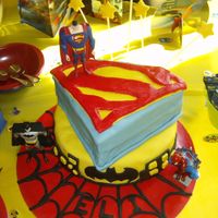Superhero Bday Cake! This cake was for my son's 4th birthday. He wanted ALL of the superheroes, so I chose to put a few on one cake. I got inspiration from...