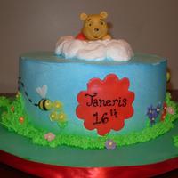 Winnie The Pooh Cake Although the cake was for an 16th year old, I am posting it here since I believe the design to be more appropriate for a Baby Shower. (Try...