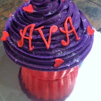 Giant Cupcake For 1St Birthday 