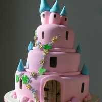 Castle Cake A cake for a friends daughter , My version of a cake seen on you tube