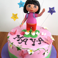 Dora The Explorer! Dora Birthday Cake. This order was an EMERGENCY order! A father wanted something special for his little girl but I only got 2 days notice!...