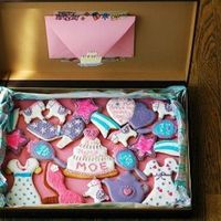 20Th Anniversary Birthday Cookies I created these cookies for my same age cousin's 20th birthday.