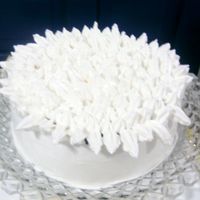 Meringue Stars My grandma wanted me to make a cake for my grandpa's birthday. He passed away almost 10 years ago. This is a chocolate cake with...