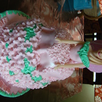 Fairy Doll Cake My first ever doll cake. I wanted to just wrap it in fondant but the humidity was messing my fondant up too much. So I just made a bunch of...