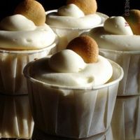 Banana Pudding Cupcakes My take on banana pudding. Inspired by crgsnbrown's banana cupcakes. I'm not a banana fan, but hers looked so good I just had to...