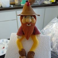 Elf Sugarpaste hand made.