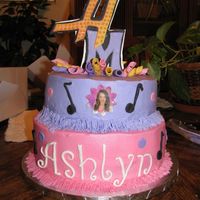 Hannah Montana I made this cake for my daughters 7th birthday and again for a friend. It was really fun to make and was a big hit among the party go-ers...