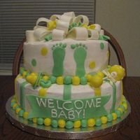 Baby Shower Cake 