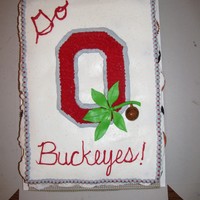 Osu Cupcake Cake 