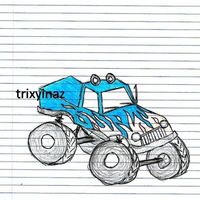 Monster Truck Fbct Template I donated a cake to a charity function for a silent auction and the person who won it wants an all buttercream cake with a Monster Truck...