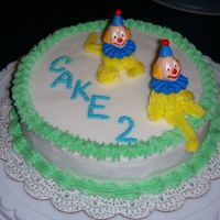 Wilton Class, Clown Cake Cake number 2...the clown cake!