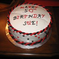 Crack Cake This is a 2 layer french vanilla cake with buttercream frosting. Sue, whose birthday this is for, loves Betty Boop but since I had short...