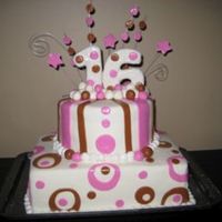 My First Stacked Cake! 