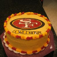 49Ers This is a strawberry cake with strawberry cream cheese frosting. I've been having the hardest time getting my frozen buttercream...