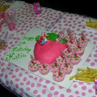 Strawberry Shortcake ~ Strawberry Cake And Cupcakes This is only the 2nd cake I've made. I looked high & low and found this strawberry mold on the internet. You could also use a...