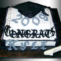 2009 High School Graduation This was done for a friend's son whom I've known since he was 8. This took me forever... especially the cap. The family loved it...