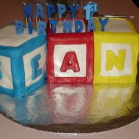 Sean Blocks With Candles 