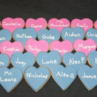 Valentines This is my first attempt at making and decorating sugar cookies, I was very pleased at how they turned out and how simple these particular...