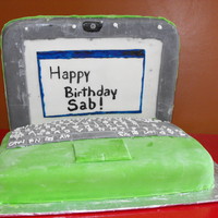 Laptop Cake 